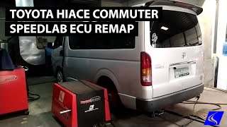 Toyota Hiace Commuter ECU Reflash Remap