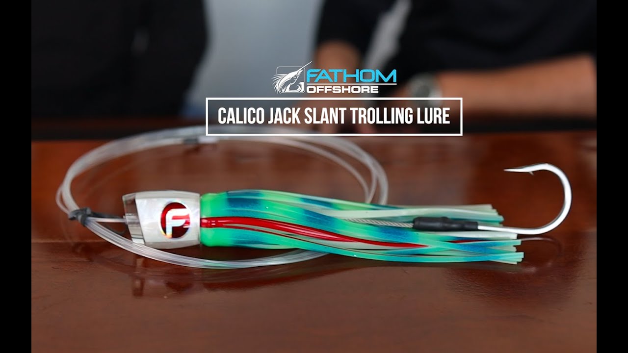 Calico Jack Slant Head Trolling Lure by Fathom Offshore 