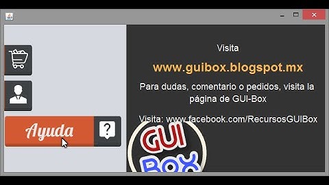 Java Netbeans custom gui: animated menu part 2 / menu tipo web parte 2