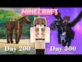 I survived 300 days in minecraft  horse edition  pinehaven