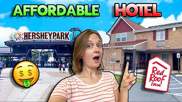 AFFORDABLE Hotel Option Near Hersheypark: Red Roof Inn Hershey Room and Hotel Tour!