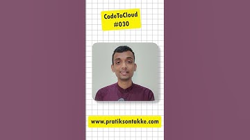 🚀 DevOps in 30 Days: Key Lessons & Insights for Every Engineer  | #codetocloud | #pratiksontakketech