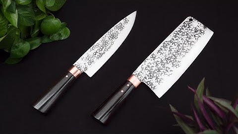 Cặp Dao Chặt Thái Đa Năng G05TMDD VÀ G17TMDD - Hàng Chuẩn Của HTX Dao Phúc Sen