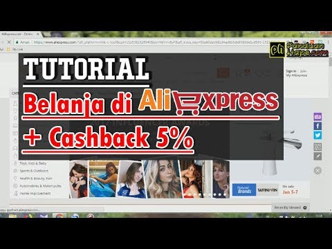 Video: Cara Membeli Di AliExpress Dengan Dua Cashback