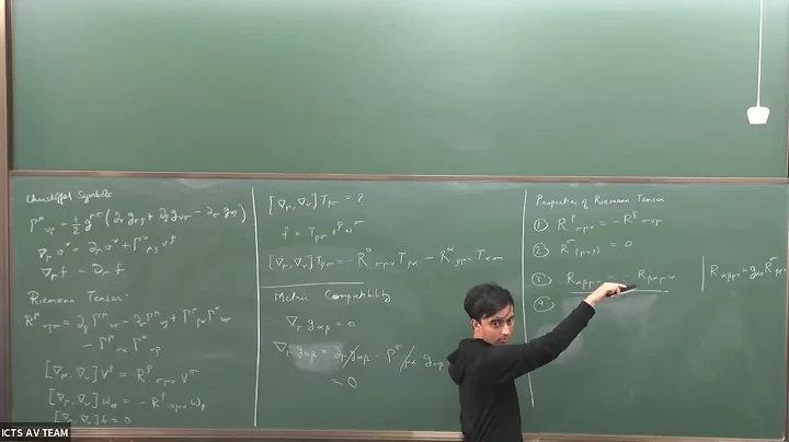 Lecture -13 Introduction to General Relativity by Ashoke Sen (15-02-2023)