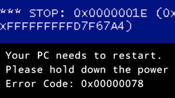 Windows 8 Early Startup Errors!