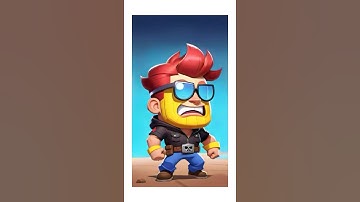 How To Draw A Video Game Character step by step