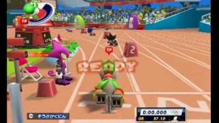 マリオ＆ソニック AT ロンドンオリンピック 4×100mリレー - YouTube