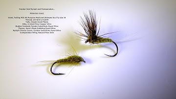Tying a Nymph and a Dry Fly with Davie McPhail