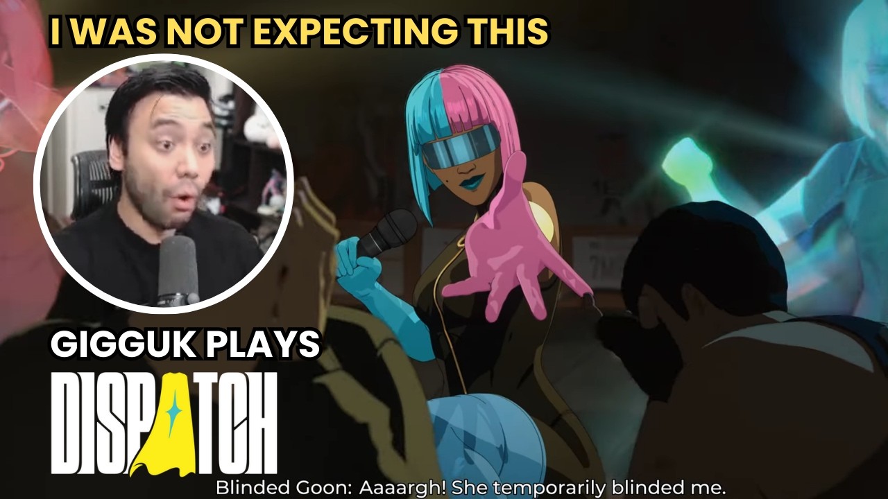 Gigguk's Reaction To The BEST Bar Fight In Dispatch