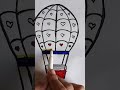 amazing color idea for bigener, easy drawing. #beginnerarttips #drawing #drawingtutorials