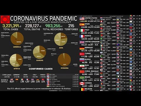[LIVE] CORONAVIRUS Pandemic: Real Time Counter, World Map, News – CHINA VIRUS – TODAY BREAKING NEWS