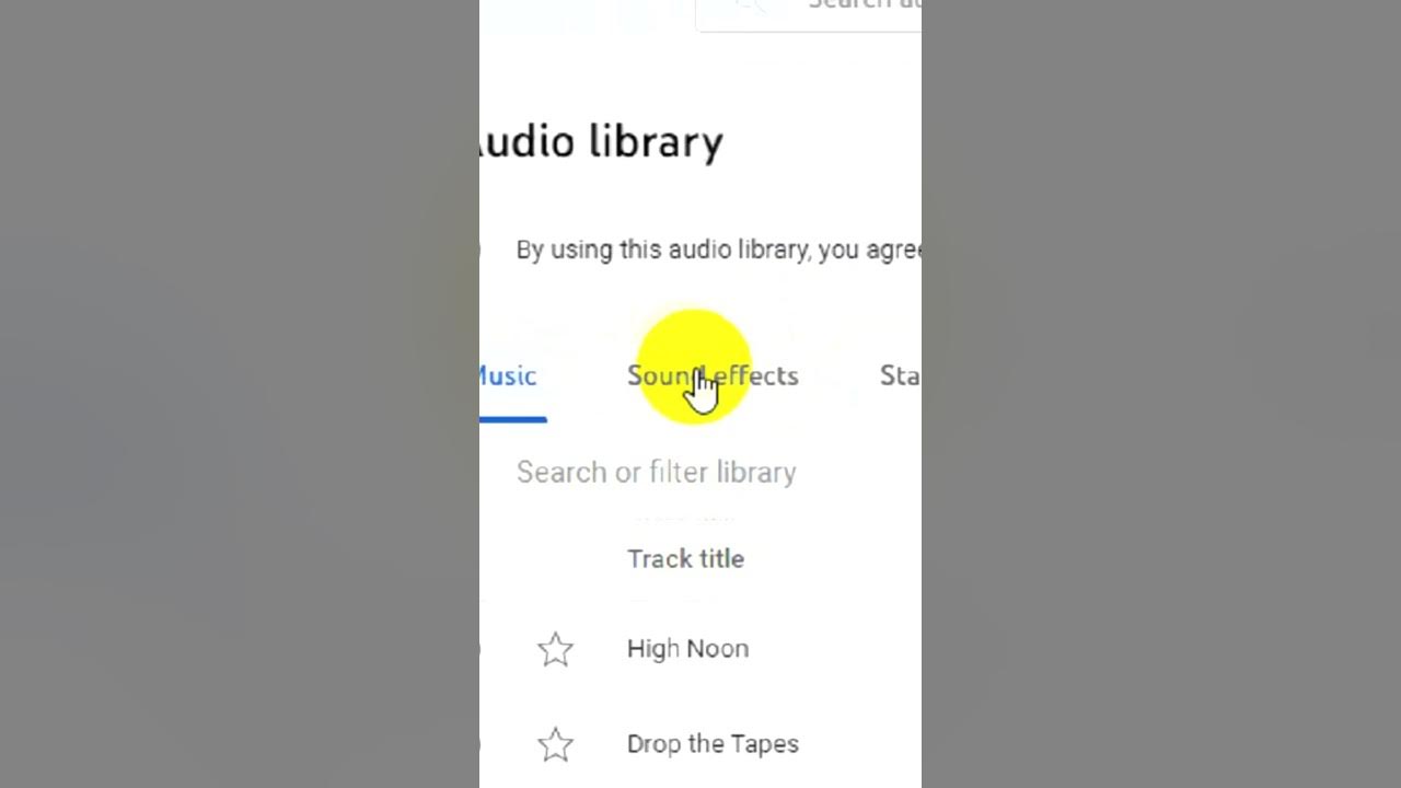 How to use Youtube audio library for royalty free Background music and sound effects. YouTube
