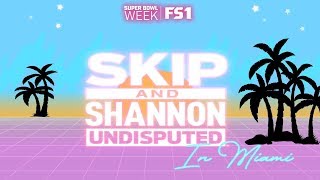 Undisputed's celebrity guests make their Super Bowl LIV predictions | LIVE FROM MIAMI