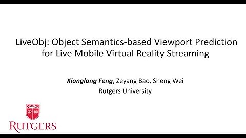 LiveObj: Object Semantics-based Viewport Prediction for Live Mobile Virtual Reality Streaming