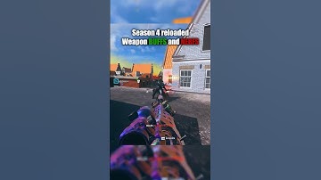Season 4 reloaded BUFF and NERF list !! *META CHANGES*🔥 #cod #warzone2 #warzone #mw2