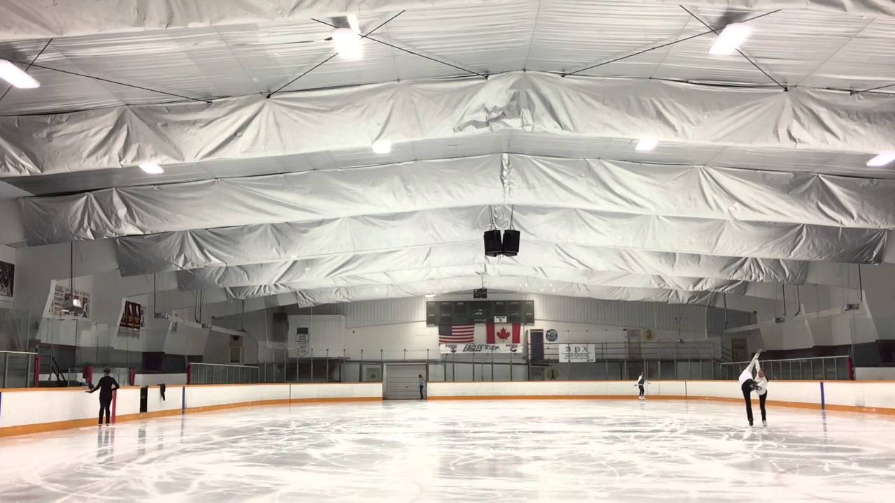 Adult Pairs Figure Skating First On Ice Axel lift YouTube