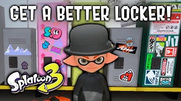How to UPGRADE & Customize Your Locker in Splatoon 3!