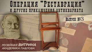 Восстановление витрины из музея И. П. Павлова | Реставрация и другие приключения антиквариата #3