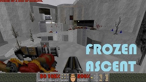 Doom 2: Ascent of Titan - Map 06 by DavidN - UV 1st attempt -- great fun!