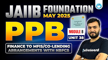JAIIB May 2025 PPB Module B Unit 38 | JAIIB 2025 Online Classes | By Himanshu Sir