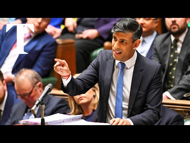LIVE: Rishi Sunak grilled at Prime Minister's Questions class=