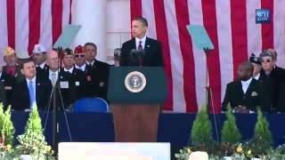President Obama's remarks Arlington Veteran's Day 2013