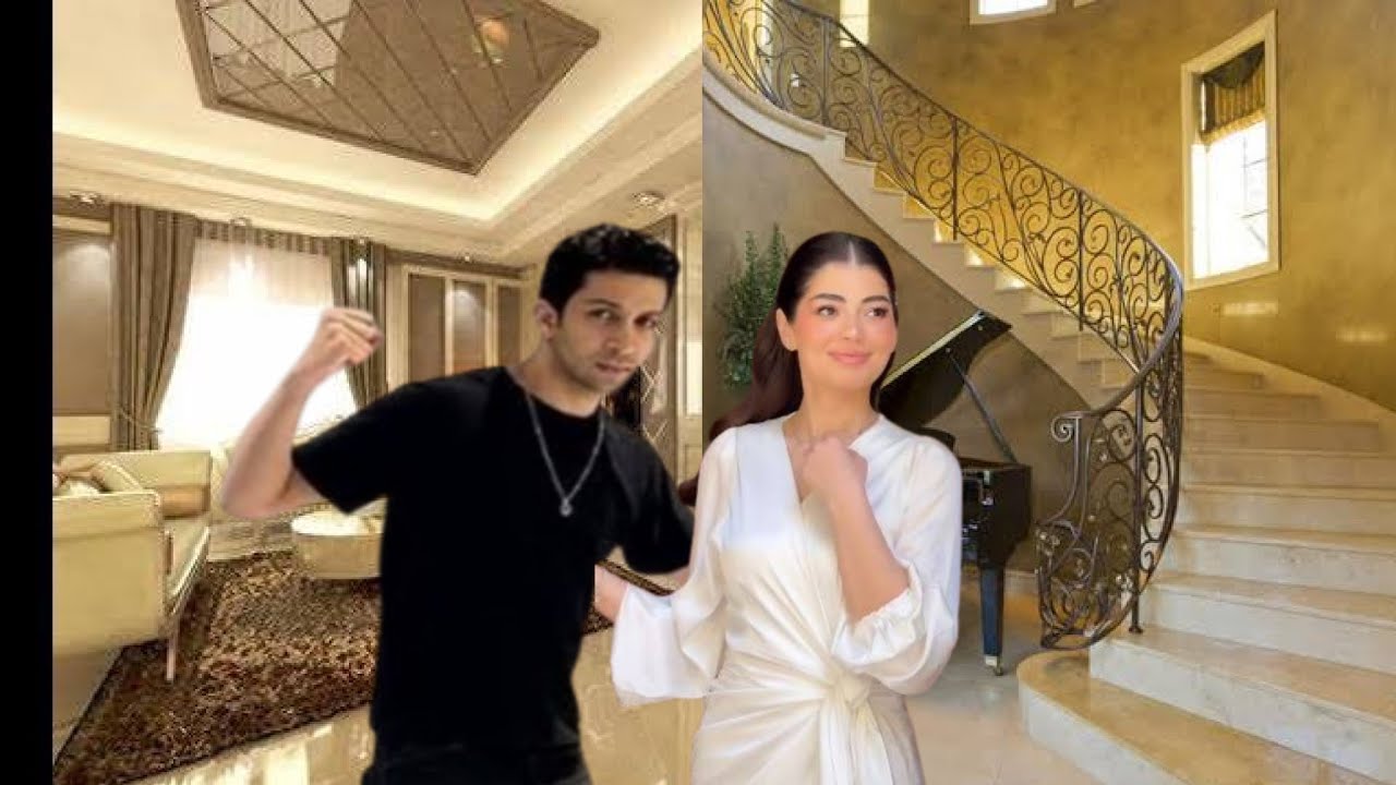 شاهد بالفيديو جوله داخل منزل ليلى زاهر وهشام جمال  غايه ف الجمال والفخامه والاناقه؟