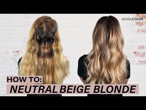 Neutral Hair Color Chart