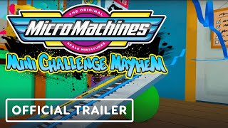 Micro Machines: Mini Challenge Mayhem - Official Alpha Gameplay Trailer | Upload VR Showcase 2023