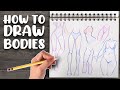 HOW TO DRAW FEMALE BODIES || Easy Tutorial!
