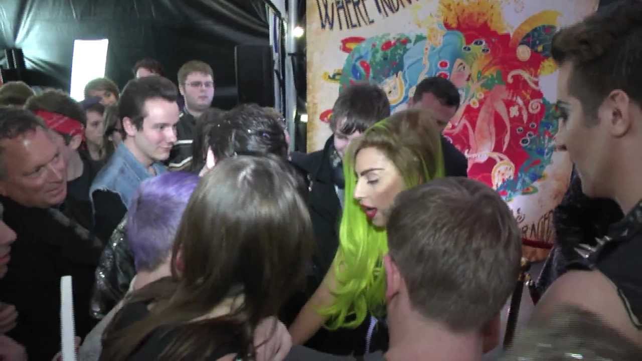 Lady Gaga at Born Brave Bus - Saint Paul, Minnesota