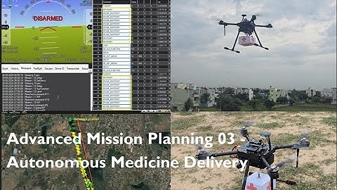 EP 3: Advanced Mission Planning for Autonomous Delivery (Continue Mission After Land) #arducopter