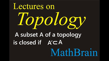 Relation between Closed and Derived set (Theorem)
