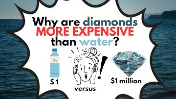 Econ Revision:  Diamond versus Water- PARADOX OF VALUE explained with MARGINAL UTILITY