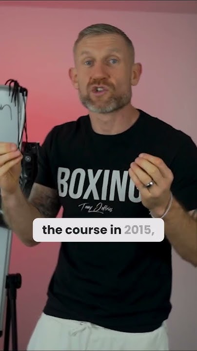 Boxing Fitness certification course by Tony Jeffries holding the Boxing Fitness certification course by Tony Jeffries holding the