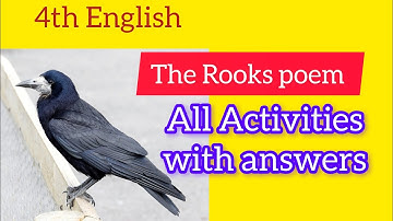buildings 4th english the rooks poem question and answers and activities