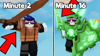 1v50, but my Sword gets better Every Minute! (Roblox Bedwars) by cKev 2 102,730 views 4 weeks ago 16 minutes