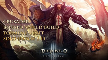 Diablo 3 Blessed Shield Crusader Guide (Season 5 Patch 2.4)
