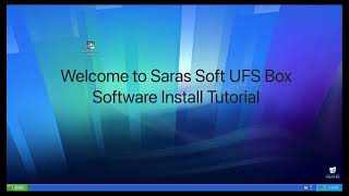 Saras Soft UFS HWK Box Suite Setup and Panel Software Authorisation 2024 screenshot 1