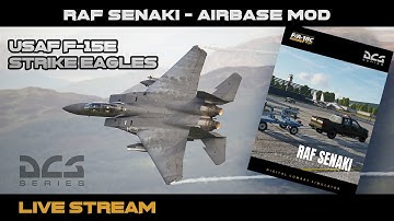 Low Level Sortie with USAF F-15E Strike Eagles (DCS Caucasus Map)