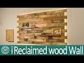 Make Led Pallet Wall - How to build a Pallet Wall with led ligths