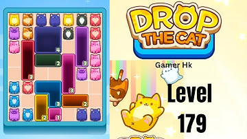 Drop The Cat Level 179 Walkthrough Solution 