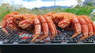 Japanese market. The horsehair crab and scallop barbecue is too delicious!