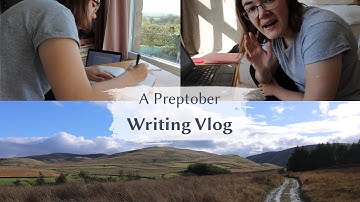 Preptober Vlog // drafting habits, historical research, and what I