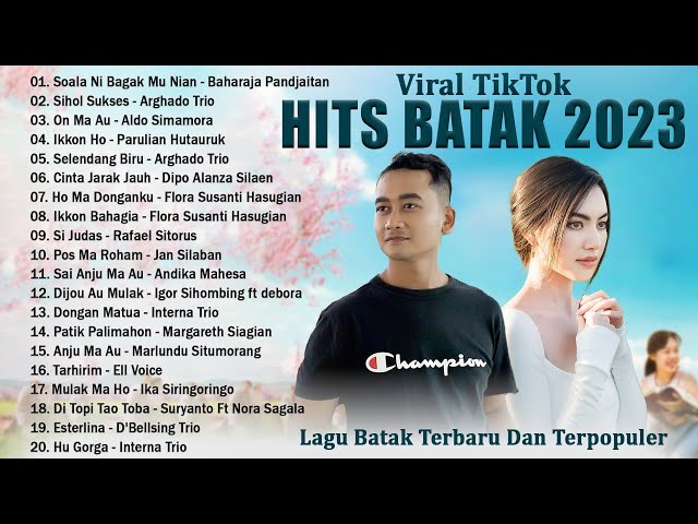 Lagu Batak Viral TikTok 2023 Terbaru Dan Terpopuler ~ Hits Lagu Batak Terbaik class=