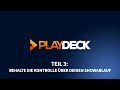 Playdeck  playout software fr windows  teil 3 den showablauf im blick behalten