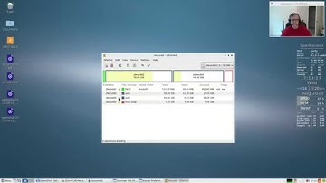 Partitioning a hard drive for dual booting Linux