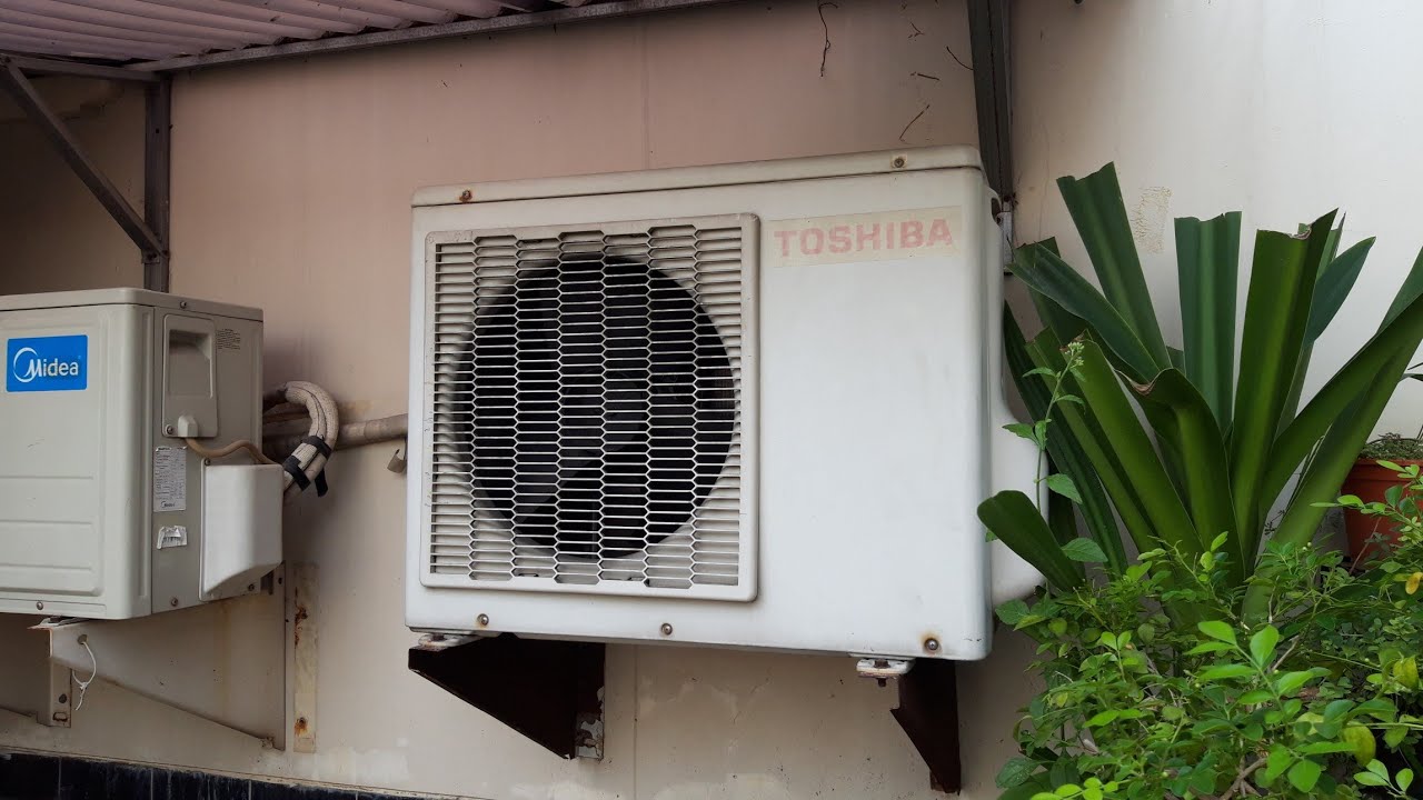 |Let's Deep Clean It!| 2001 Toshiba Air Conditioner Condensing Unit