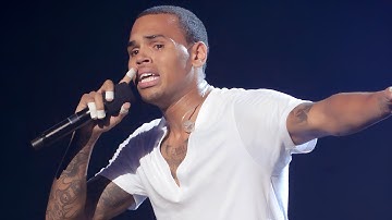 Chris Brown cries live over Michael Jackson